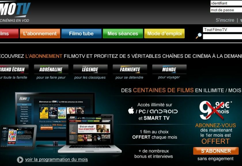 Films VOD gratuit FILMO