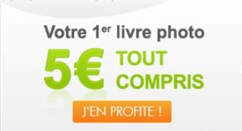 Livre photo à seulement 5 euros (port inclus) au lieu 23,20 euros