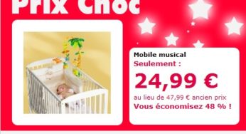 SUPER PROMO ! Le mobile musical Jungle Babymoov à seulement 24,99 euros au lieu de 47 euros