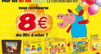 BON PLAN: 8 euros remboursés sur l’achat du Cochon qui Rit jusqu’au 15 septembre