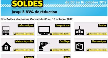 SOLDES Jusqu’à moins 83% chez Conrad ! Jusqu’au 16 octobre