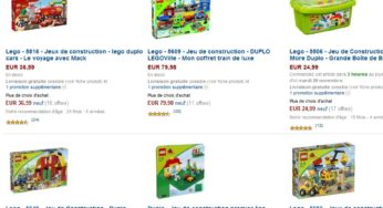 Code promo 20% de réduction sur les LEGO DUPLO (pour 35 euros mini) ! jusqu’à demain seulement !!