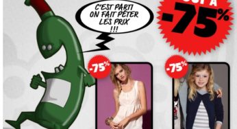 Déstockage ! Moins 75% sur plus de 300 articles (vêtements, lingerie, gadgets..) + Livraison gratuite des 20 euros d’achat – Excedence