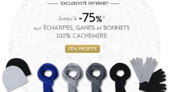 Jusqu’à -75% sur Echarpes, Gants, Bonnets, Pulls, Doudoune… chez Galeries Lafayette