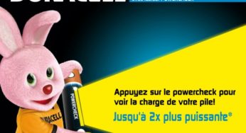 Opération 1 pack piles Duracell UtraPower acheté = 1 pack gratuit