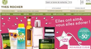 PROMO ! Jusqu’à ‘a 50% de réduction chez Yves Rocher !