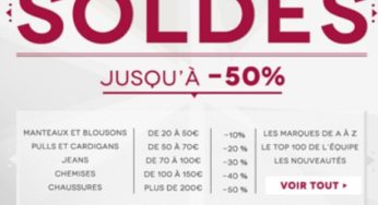 SOLDES ! Jusqu’à moins 50% sur les vêtements homme MenLook