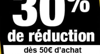 30% de réduction immédiate sur presque 200 articles de Bricolage et Loisirs Auchan (Code Promo)