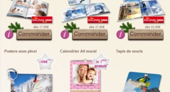 PROMO PHOTO ! 2 calendriers photos achetés = 1 calendrier gratuit / 1 livre photo acheté = le deuxième à 50% / 10 euros de réduction sur produits photos… MyPix