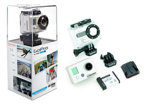 Soldes Caméra sport GoPro HD Wide Hero naked à seulement 214,15 euros (port inclus)