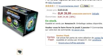 VENTE FLASH ! Kit d’entrainement Powerball Speed à seulement 39,99 euro au lieu de 64,95 euro !