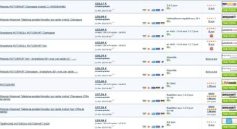 79 euros le téléphone Androïd Motorola Motosmart débloqué – vendu normalement entre 130 et 150 euros