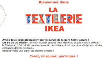 IKEA confection textile gratuite à Paris