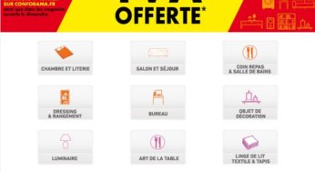 TVA offerte chez Conforama jusqu’à demain soir