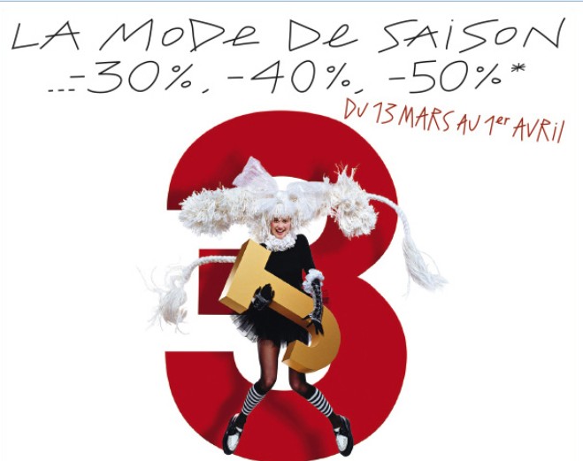 3J chez Galeries Lafayette Moins 50