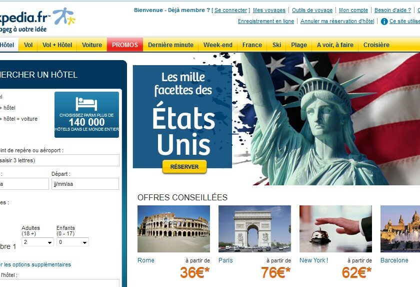 code promo Expedia