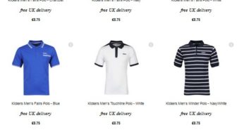 Polo homme Kickers à moins de 8 euros (port inclus)