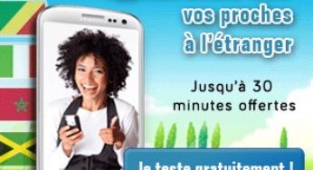 30 minutes d’appel gratuit vers l’étranger (+ code promo)