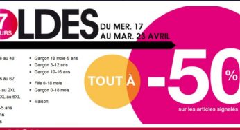 SOLDES KIABI ! DES MILLIERS D’ARTICLES A MOINS 50%