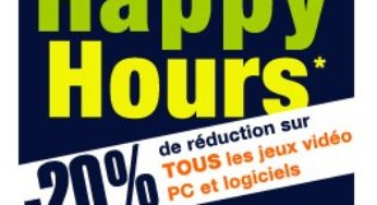 Jusqu’à minuit ! Moins 20% sur tous les jeux videos –Auchan