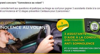 CONCOURS : Gagner 1 assistant d’aide à la conduite ou stage prévention Centaure