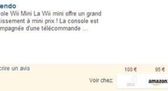 99 euros la Wii Mini + 3 jeux gratuits offerts (livraison gratuite)