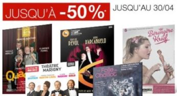 Vente flash Théâtre et Humour FNAC Spectacle