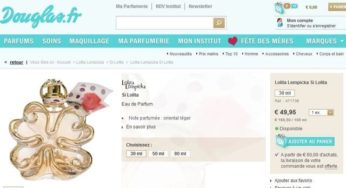 22 euros Si Lolita de Lolita Lempicka Vapo 30ml (port inclus) 50 euros ailleurs