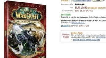 World of Warcraft: Mists of Pandaria à 19,9 euros (port inclus)