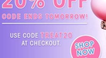 Code promo : Moins 20% sur tout + livraison gratuite Boohoo (jusqu’a demain soir)