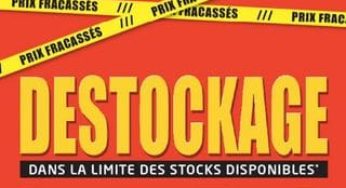 Déstockage BUT (dans la limite des stocks jusqu’au 24 juin)