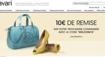 Dernier jour : 10 euros de réductions Javari (sans minimum)