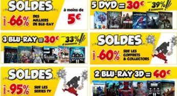 Jusqu’à moins 95% sur Blu-ray et DVD – SOLDES