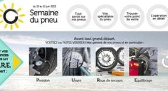 Semaine du pneu : diagnostic gratuit des pneus dans toute la France