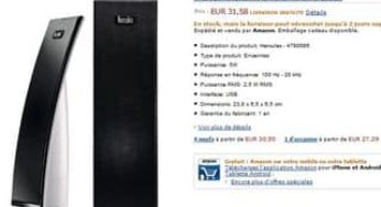 12,95 euros enceintes Hercules XPS au lieu de 23,43 euros / SOLDES