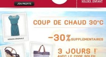 Moins 30% supplémentaires sur plus de 3000 articles déjà en soldes (Galeries Lafayette) pendant 3 jours