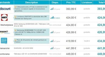 Moins de 390 euros le Téléviseur Samsung LED Full HD 40″ (101 cm) – livraison gratuite