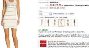 20 euros la Robe Femme Little Marcel au lieu de 50 euros (livraison gratuite)