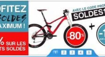 Soldes ACycles : jusqu’à moins 80% + 10% supplémentaires – cycles et accessoires