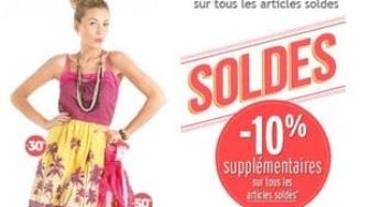 10% supplémentaires sur les soldes Cache-Cache (jusqu’à moins 70%)