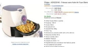 92 euros la Friteuse sans Huile Philips au lieu de plus de 120 euros (port gratuit) – Aujourd’hui seulement