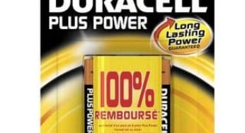 Piles Alcalines Duracell 100% remboursées (Piles Plus Power X6 AA ou AAA)