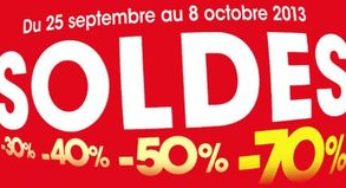 Soldes flottants Go Sport (25 septembre – 8 octobre)