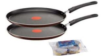 Moins de 16 euros les 2 Crêpières Tefal 25 cm + Eponge Spontex (livraison gratuite)