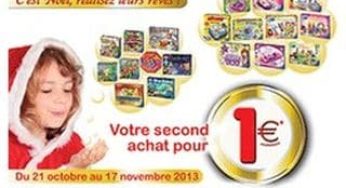 1 jeu Ravensburger à 1 euros pour 2 jeux achetés (ODR Noel 2013)