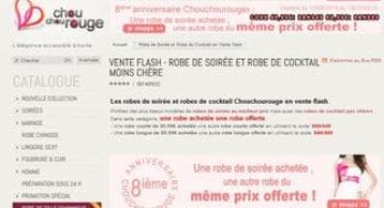 Une robe achetée = une robe offerte Chouchourouge