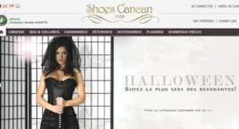 Special Halloween: 10% sur la lingerie et costumes sexy Shoes Cancan