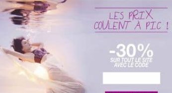 Lingerie Pomm’Poire moins 30% sur tout jusqu’à jeudi (code promo)