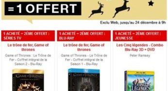 Bon plan DVD / Blu-Ray 1 acheté = 2ème GRATUIT (livraison gratuite)