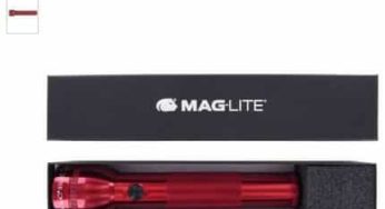 32 euros la lampe Maglite 2D LED 25 cm rouge avec coffret cadeau (au lieu de 59 euros)